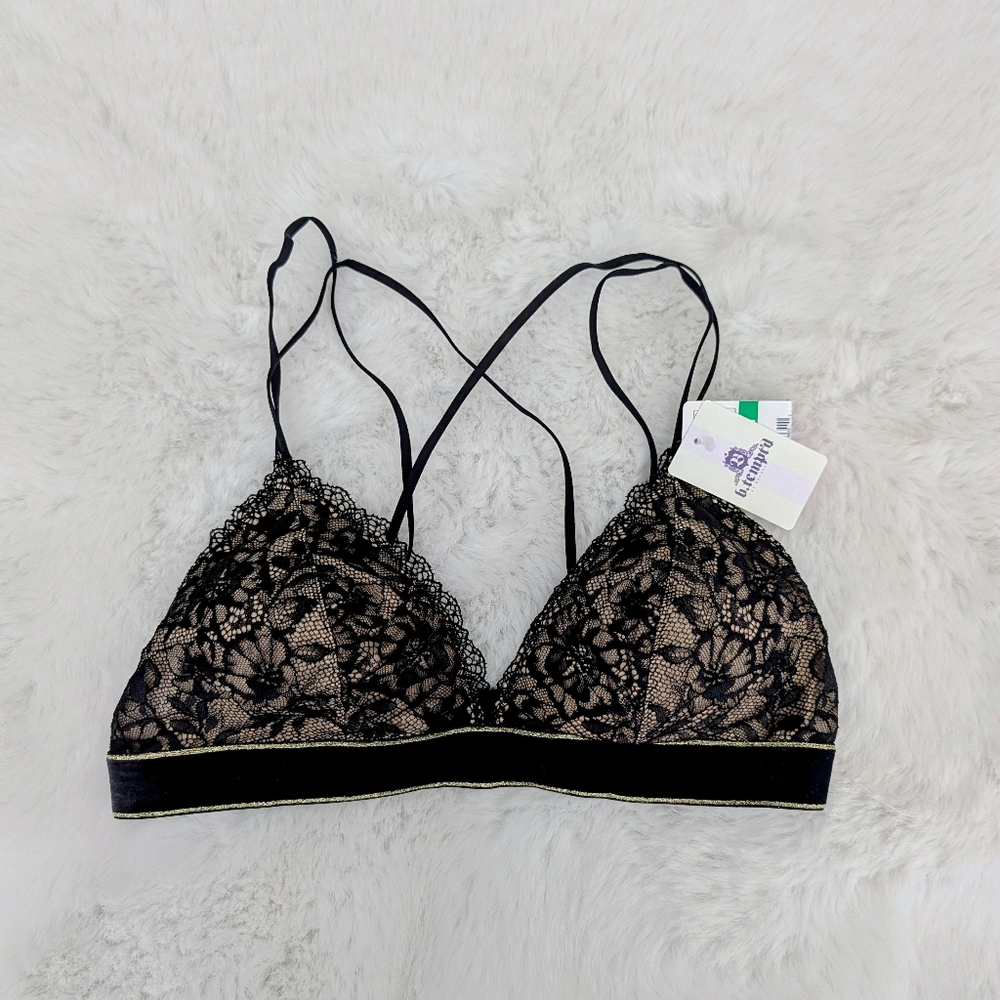 WACOAL b.tempt'd LACE ENCOUNTER BRALETTE SIZE L - Picture 5 of 8